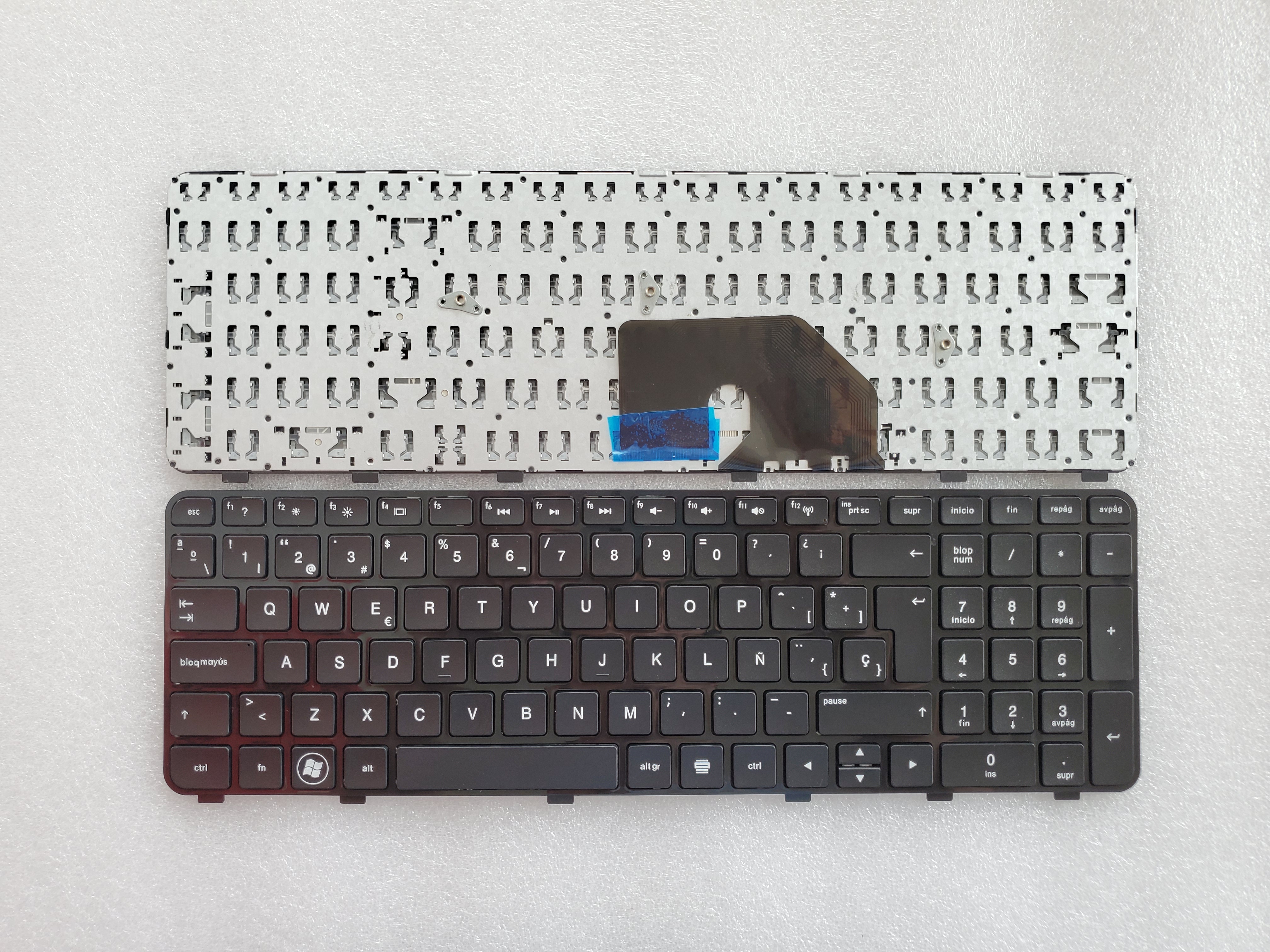 Picture of New Replacement Laptop Keyboard For HP DV6-6000 BLACK FRAME BLACK (OEM) SP Layout
